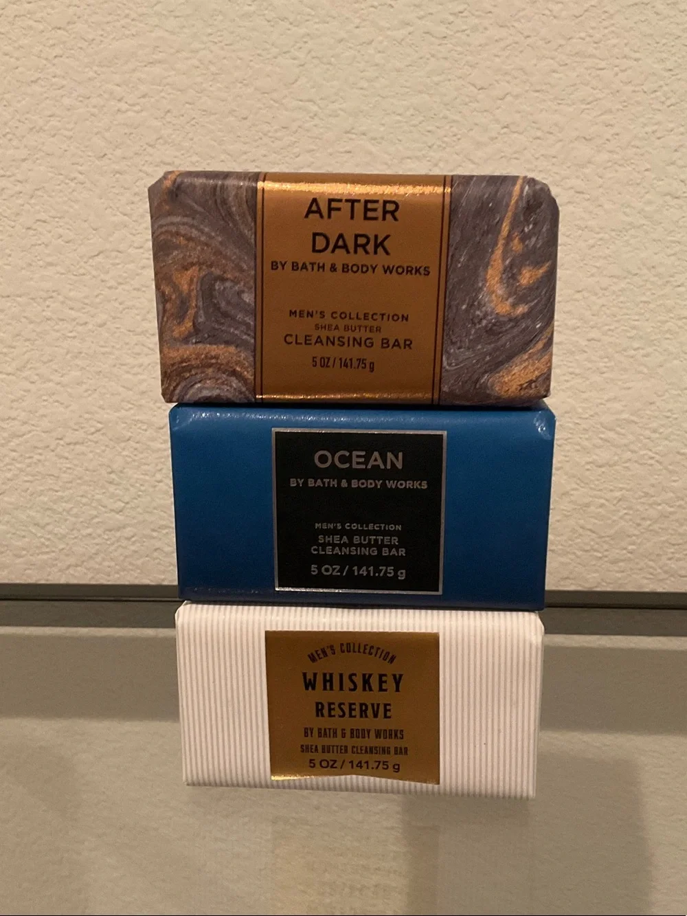 S/3 Men’s Soap - After Dark, Whiskey Reserve, Ocean